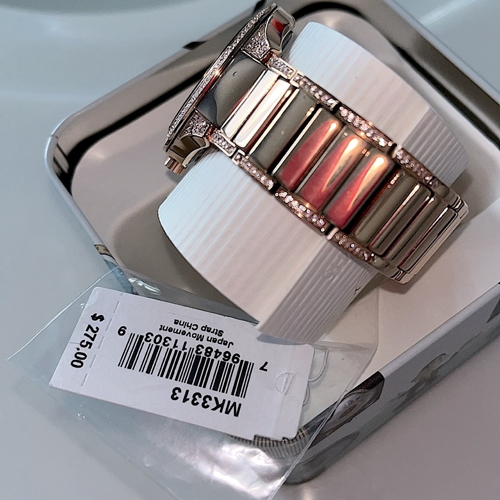 NWT Michael Kors MK3313 Women's Kerry Rose Gold-Tone Watch - Picture 2 of 6